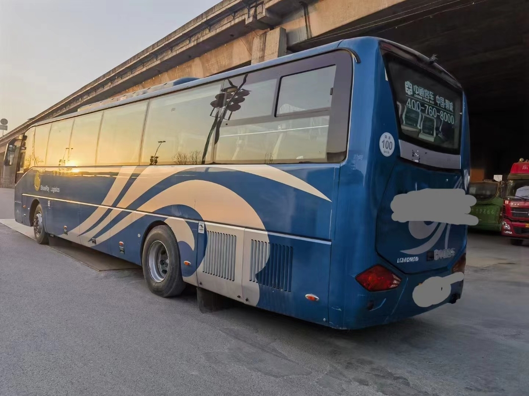 Portes de luxe utilisées du lecteur deux de main gauche de Weichai 300hp 55seats d'autobus de Zhongtong d'entraîneurs