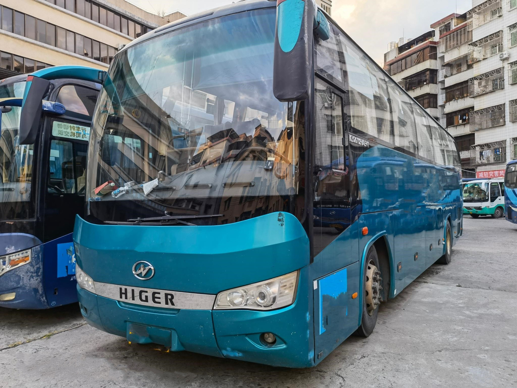 Moteur arrière de la porte 47 d'autobus de passager de Bush de ressort lame d'autobus de touristes d'occasion de bus touristique simple de sièges