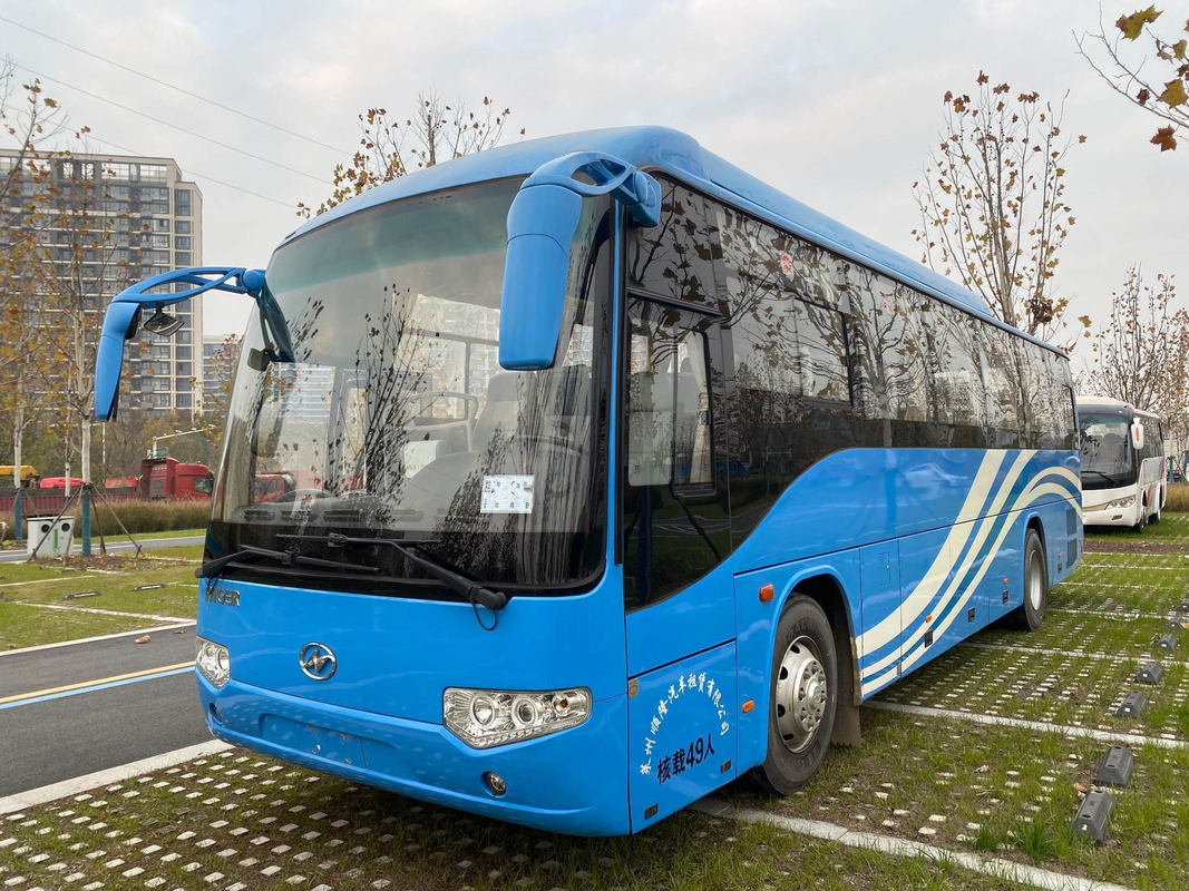 Disposition utilisée 49 de l'autobus 2+2 d'église - l'autobus de 51 Seater avec les sièges en cuir à C.A. donnent des leçons particulières à Buses