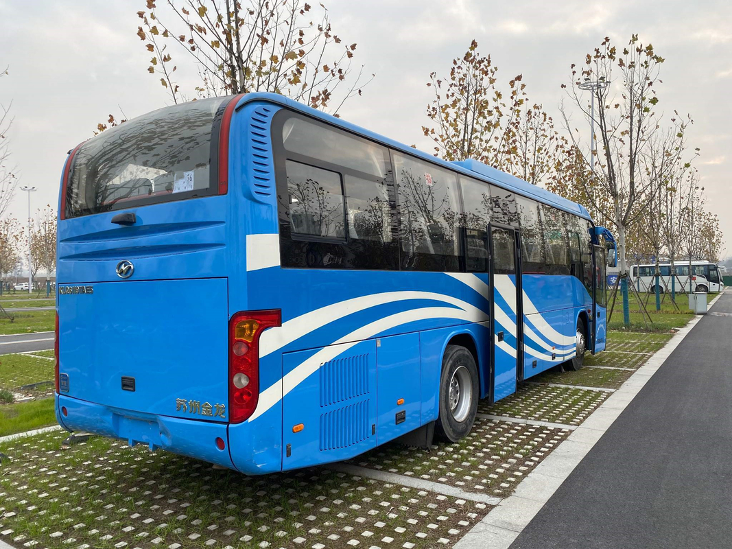 Disposition utilisée 49 de l'autobus 2+2 d'église - l'autobus de 51 Seater avec les sièges en cuir à C.A. donnent des leçons particulières à Buses