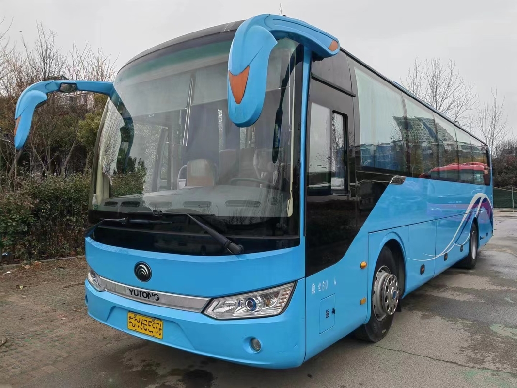 Portes utilisées du moteur deux de Bus Double Glass Yutong Zk6115 60seats Yuchai d'entraîneur avec l'état d'air