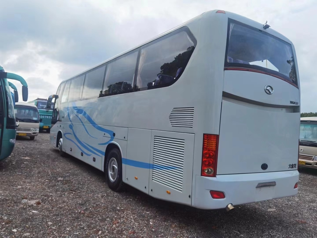 Les sièges utilisés du bus touristique 55 donnent des leçons particulières à Bus Kinglong XMQ6128 avec l'autobus de luxe de voyage de moteur diesel