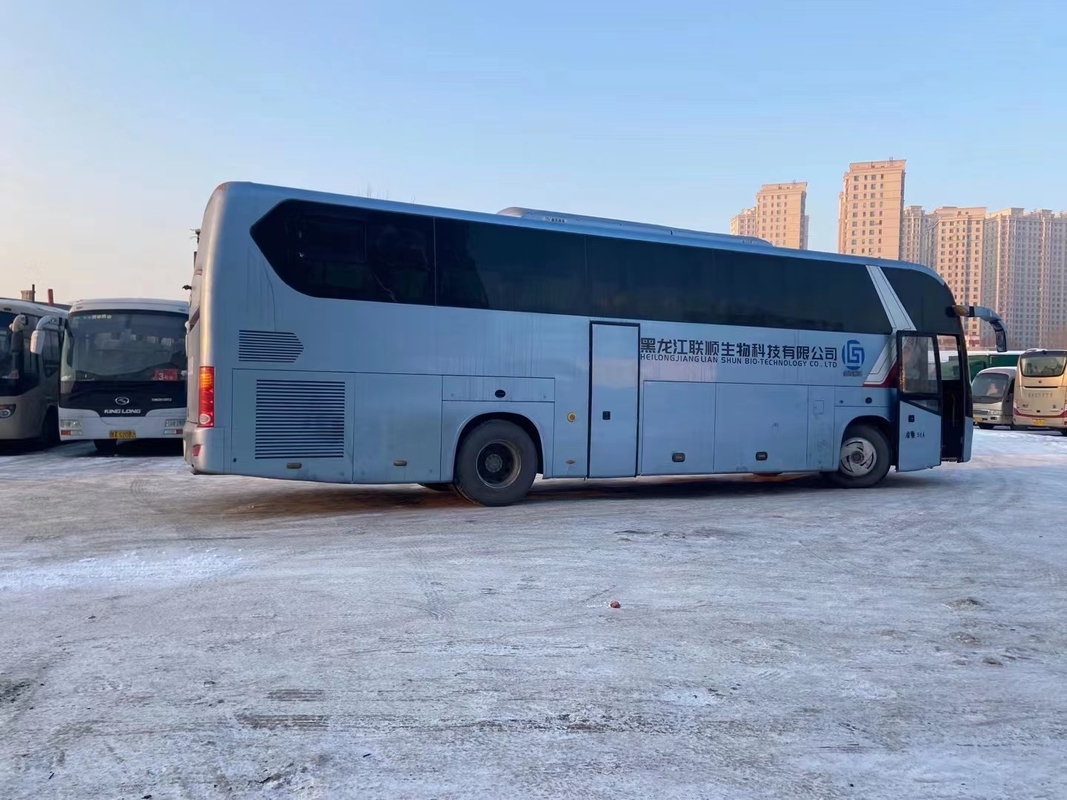 Entraîneur utilisé Bus 2014 autobus Team Travel Bus For Africa de Kinglong utilisé par sièges XMQ6128 de l'an 51