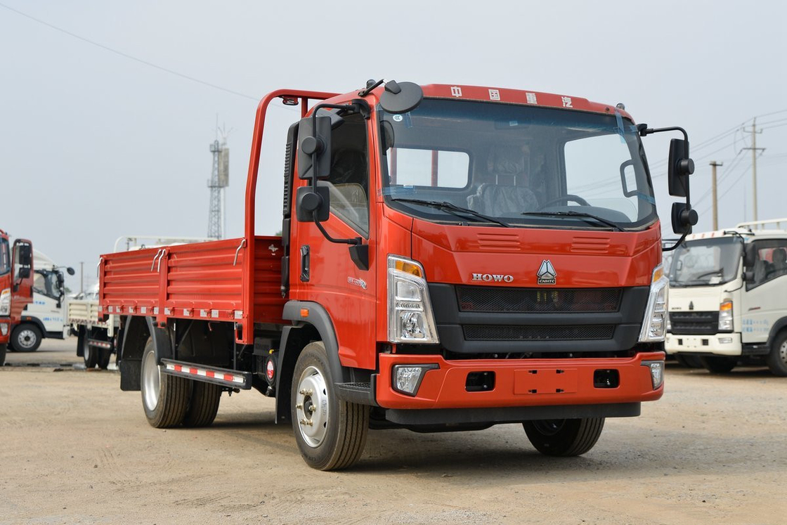 Lhd a utilisé le moteur diesel de la décharge 160hp Howo Mini Dump Truck For Sale de camion