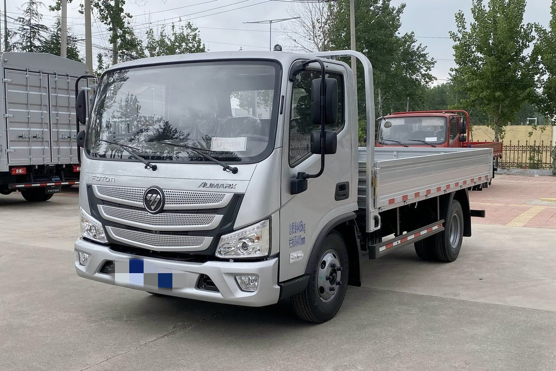 156hp a employé l'euro 6 Mini Trucks For Philippines de camion à benne basculante que la ferme de 5t a employé Axle Dump Trucks simple