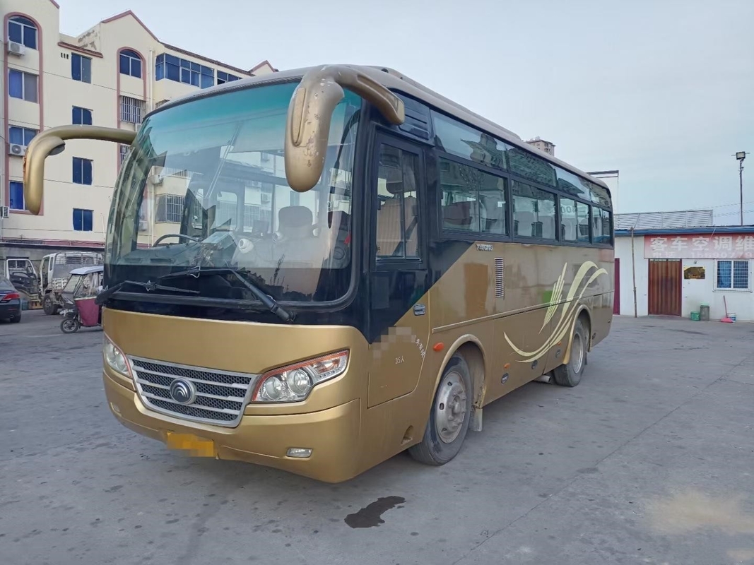 Climatiseur de fond de l'autobus ZK6792D de Yutong de moteur de Yuchai de sièges de Front Engine Bus 35