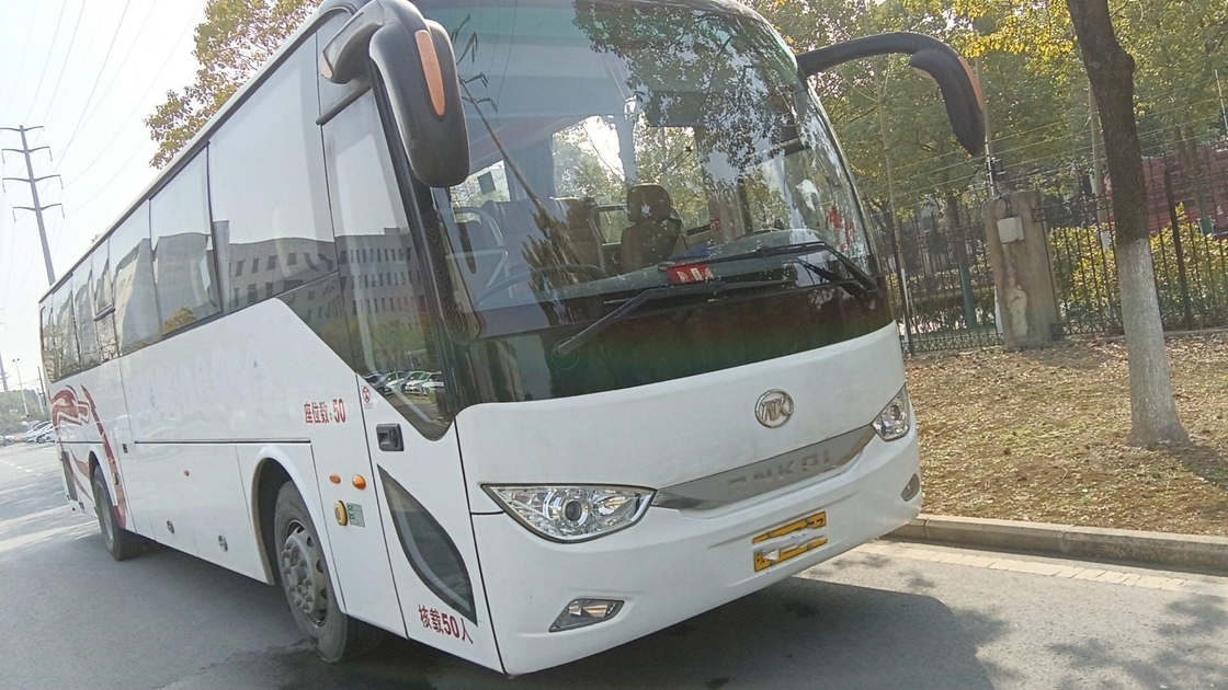 Car utilisé par autobus Bus Yuchai Engine d'occasion 50 portes à deux battants Ankai HFF6129KDE5 de sièges