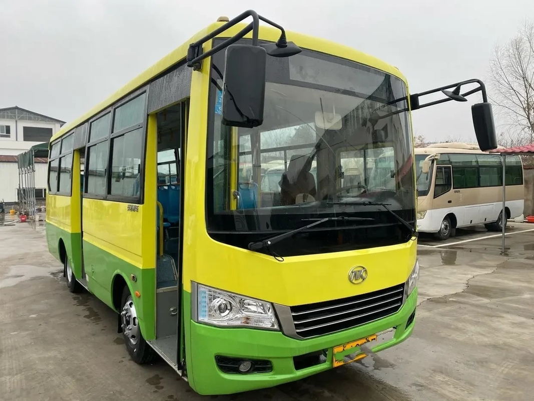 le 2ème l'autobus de ville utilisé de main par autobus a employé des portes à deux battants Front Engine de l'autobus HK6739 25seats d'Ankai