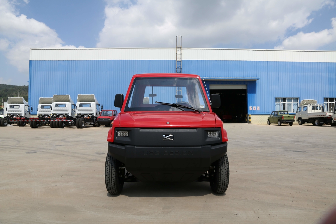 Sièges électriques L7e du camion pick-up 2 pour la commande de roue arrière rouge de collecte de l'Europe LHD/RHD