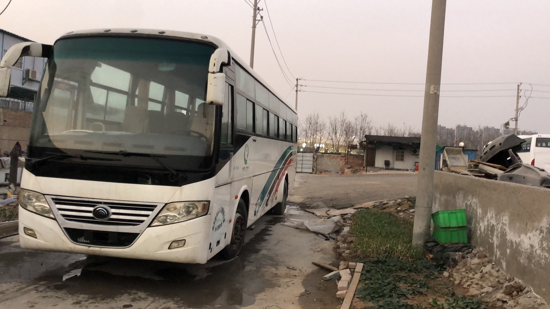 Fenêtre de glissement utilisée par sièges de l'autobus ZK6112D de Front Engine 53 Yutong d'autobus de touristes d'occasion