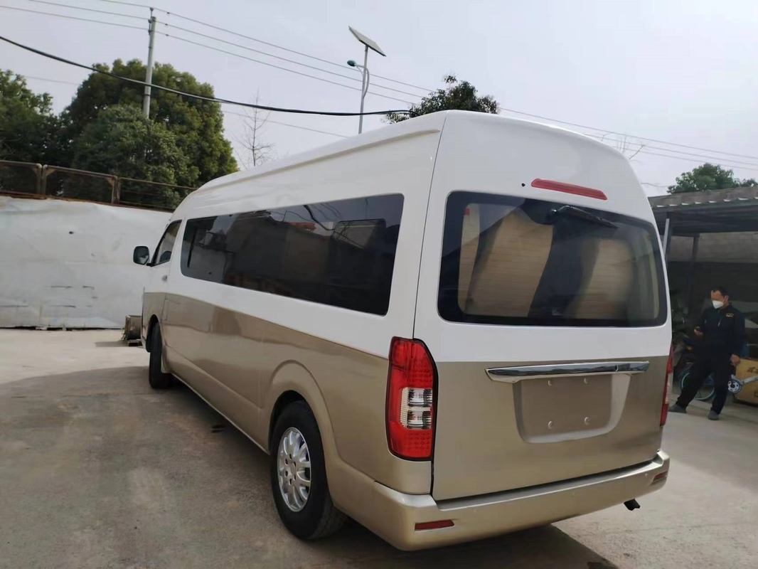 Autobus Front Engine Vehicle TV de Kinglong utilisé par sièges bon marché Hiace du minibus 18 d'occasion