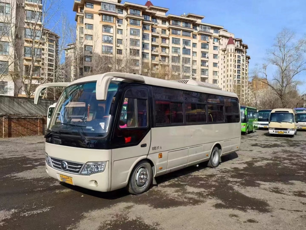 L'autobus utilisé Front Yuchai Engine de passager 2017 occasion Yutong d'an transportent glisser Windows 27 sièges