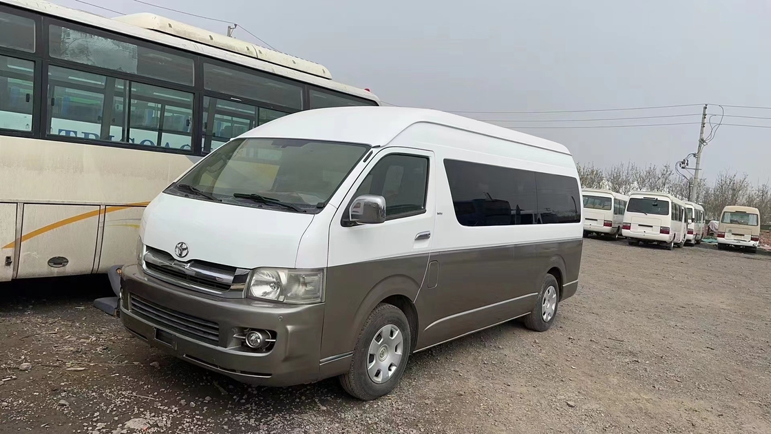 Japonais utilisé transporte Toyota Hiace 15 pose la deuxième huile de luxe Front Engine Charger Plug de minibus