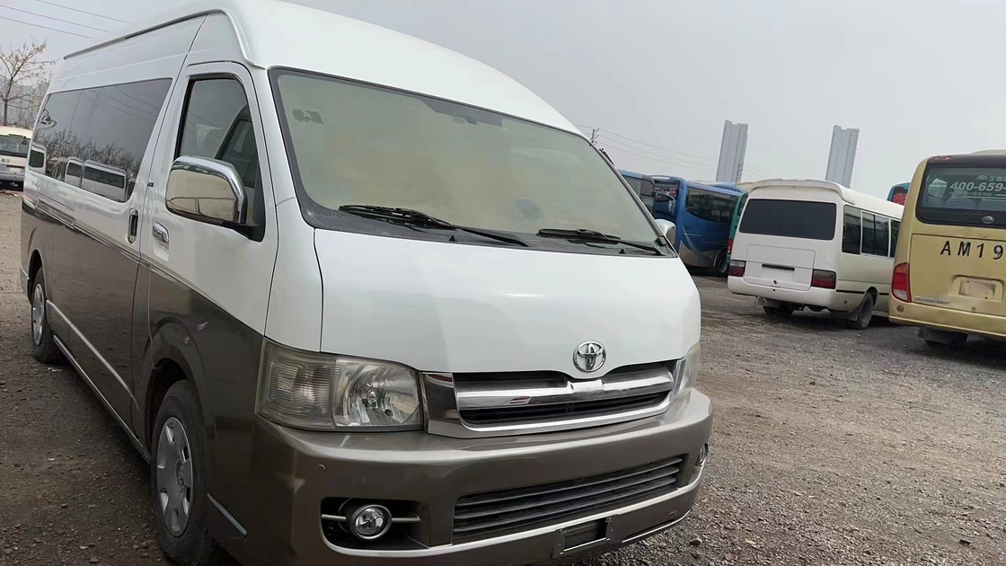 Japonais utilisé transporte Toyota Hiace 15 pose la deuxième huile de luxe Front Engine Charger Plug de minibus