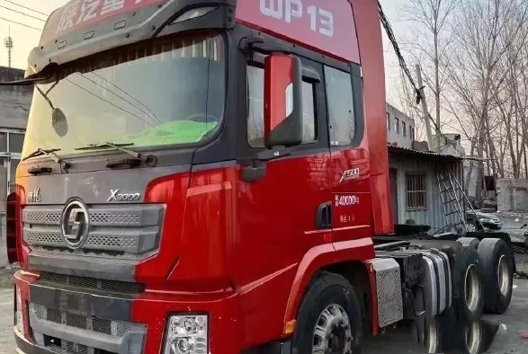 Camion utilisé de tracteur du moteur 500hp 6×4 SHACMAN De LONG X3000 de Weichai de cabine de toit de remorques de tracteur haut