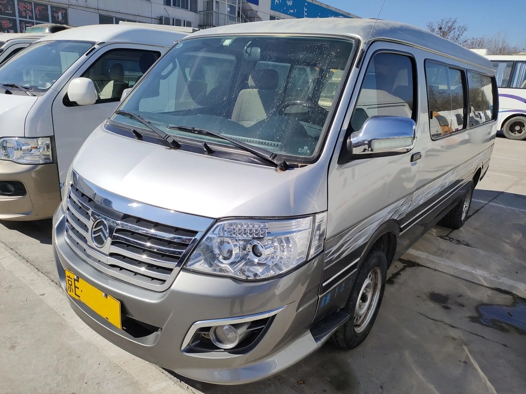 Mini Coach Sliding Windows utilisé 5,4 mètres 14 de sièges de climatiseur d'or de Dragon Hiace XML6532