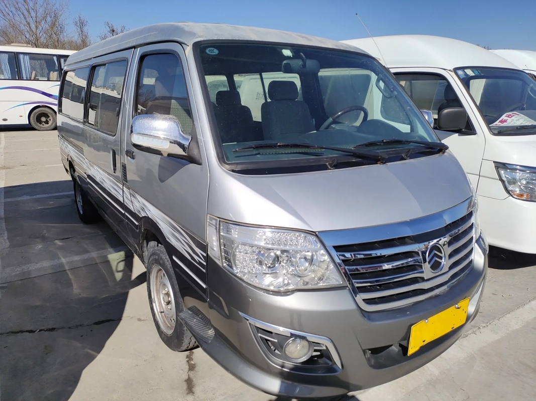 Mini Coach Sliding Windows utilisé 5,4 mètres 14 de sièges de climatiseur d'or de Dragon Hiace XML6532