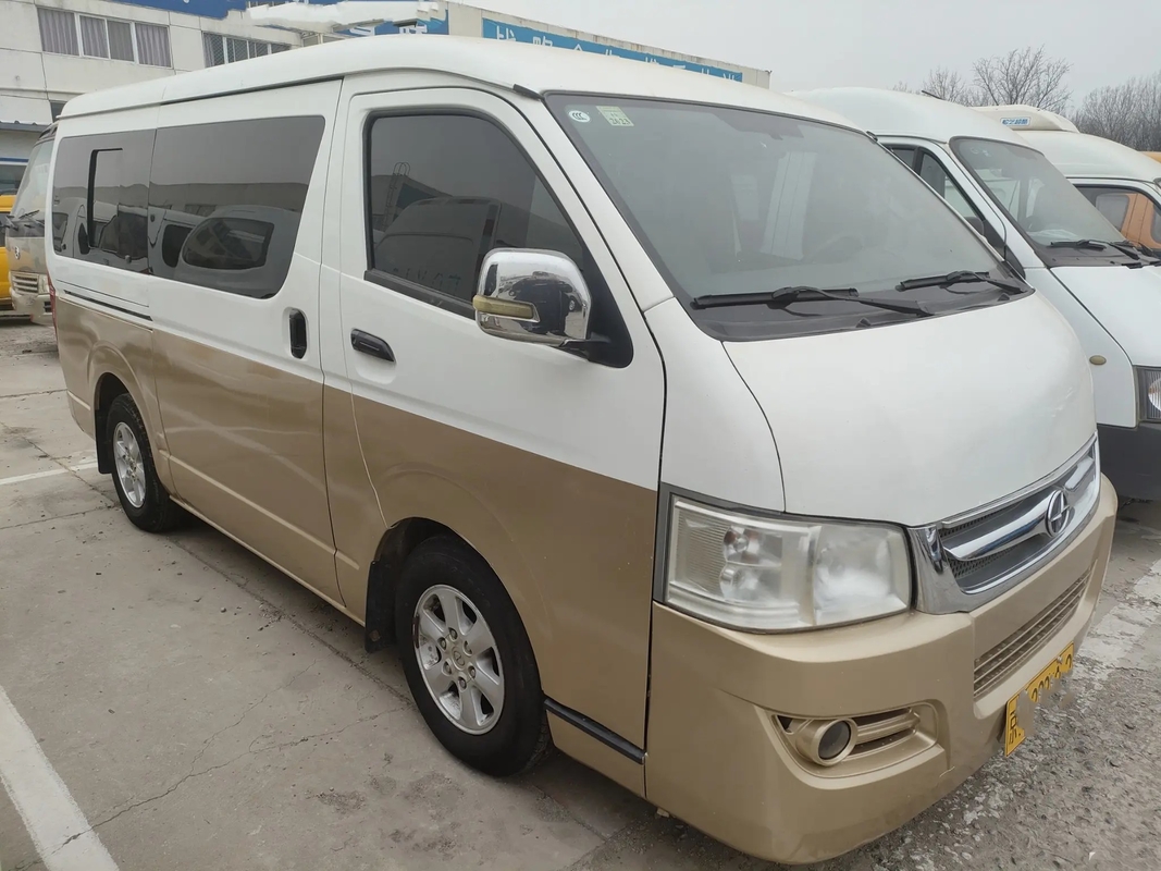 12 autobus utilisé HKL6602 Front Engine d'occasion de Dama de Jiulong de minibus de Seater 12 sièges LHD