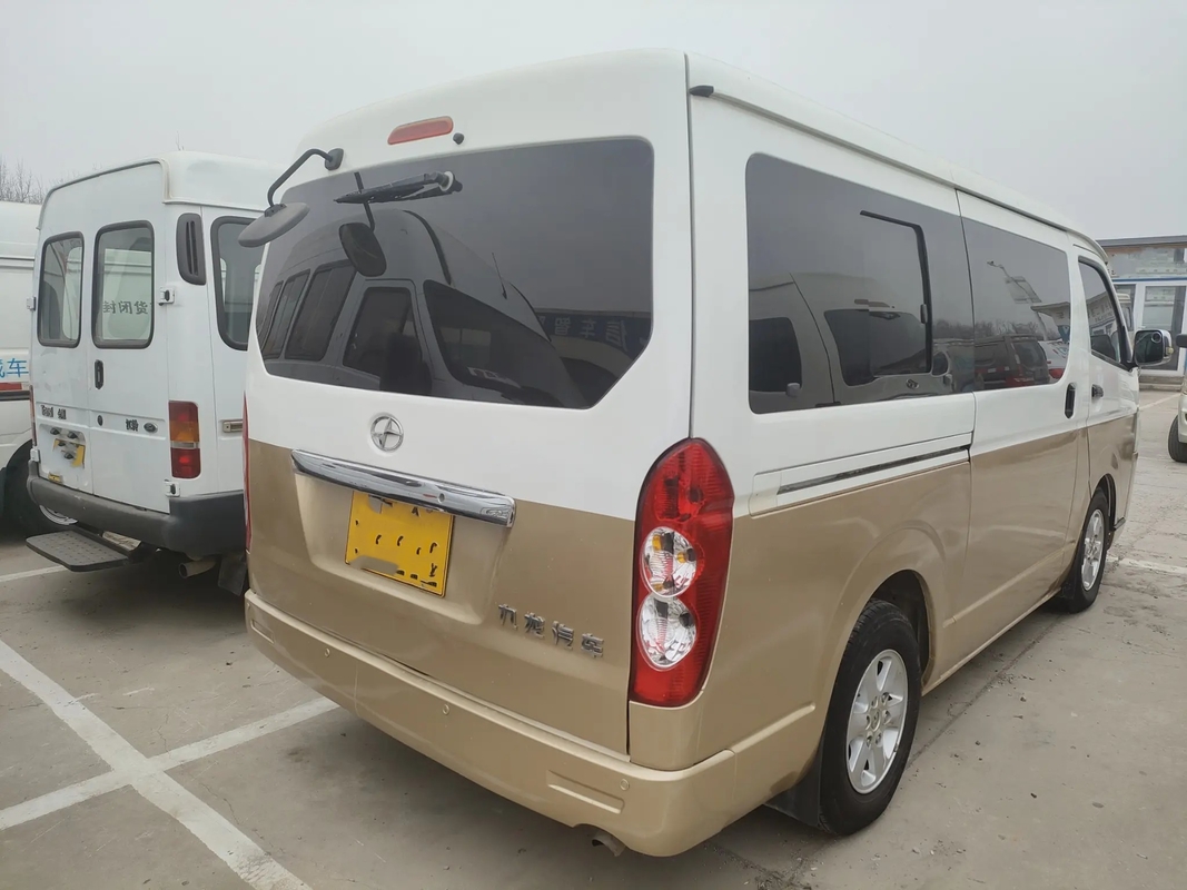 12 autobus utilisé HKL6602 Front Engine d'occasion de Dama de Jiulong de minibus de Seater 12 sièges LHD