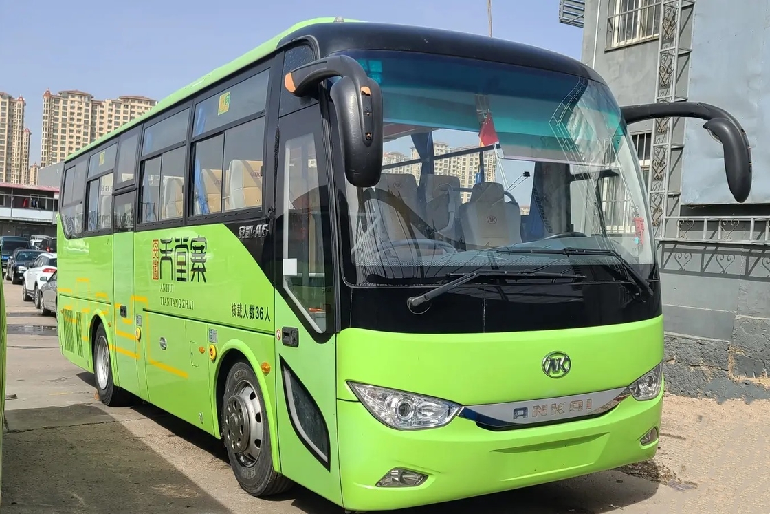 Autobus moyen utilisé HFF6909 d'Ankai de porte de sièges de la fenêtre 36 de Yuchai Engine Sliding d'autobus et d'entraîneur