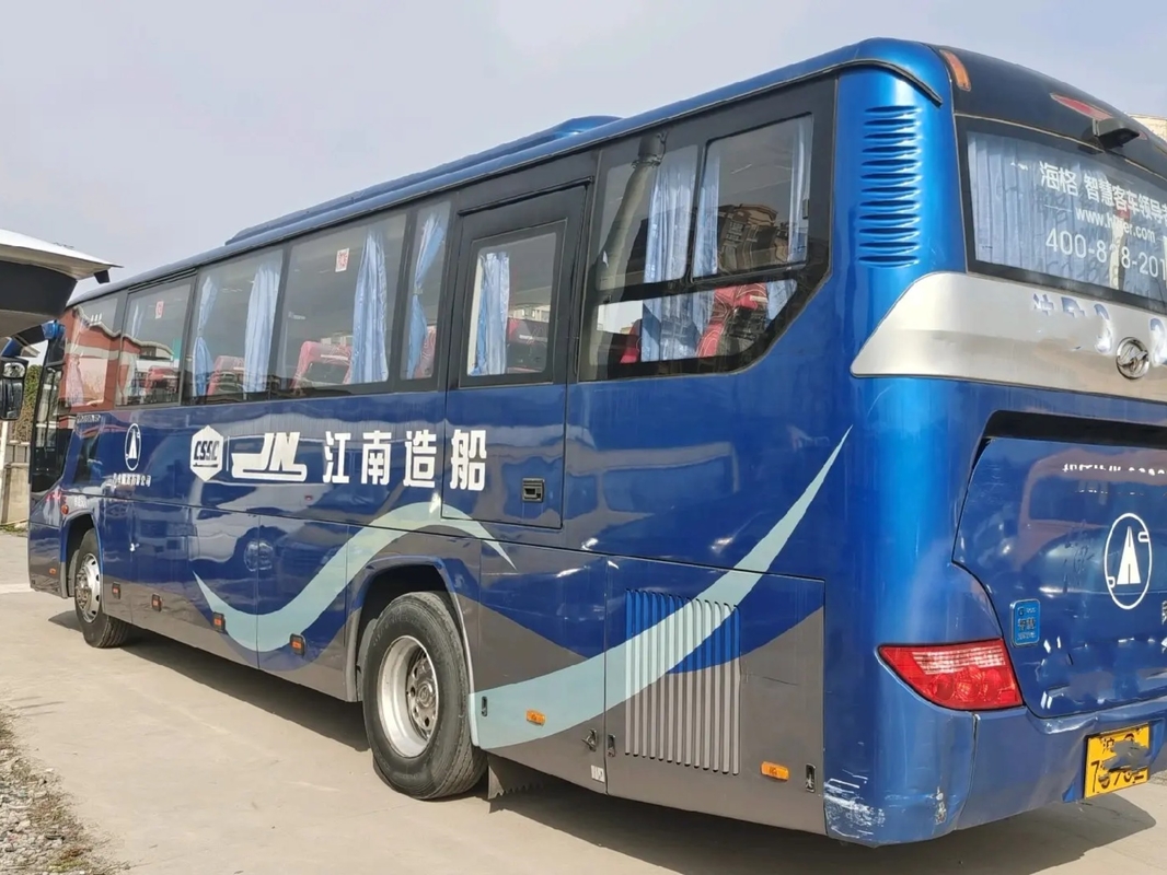 Main simple utilisée un plus haut KLQ6115 de la porte LHD/RHD 2ème de compartiment de bagage de sièges du moteur 50 de Weichai d'autobus de MCI