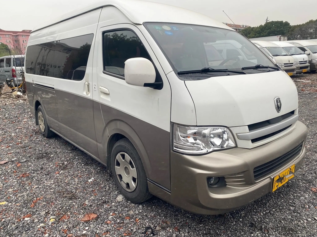 Mini Coach utilisé porte d'oscillation externe de moteur d'huile de 2017 sièges de l'an 14 Jinbei Hiace SY6548