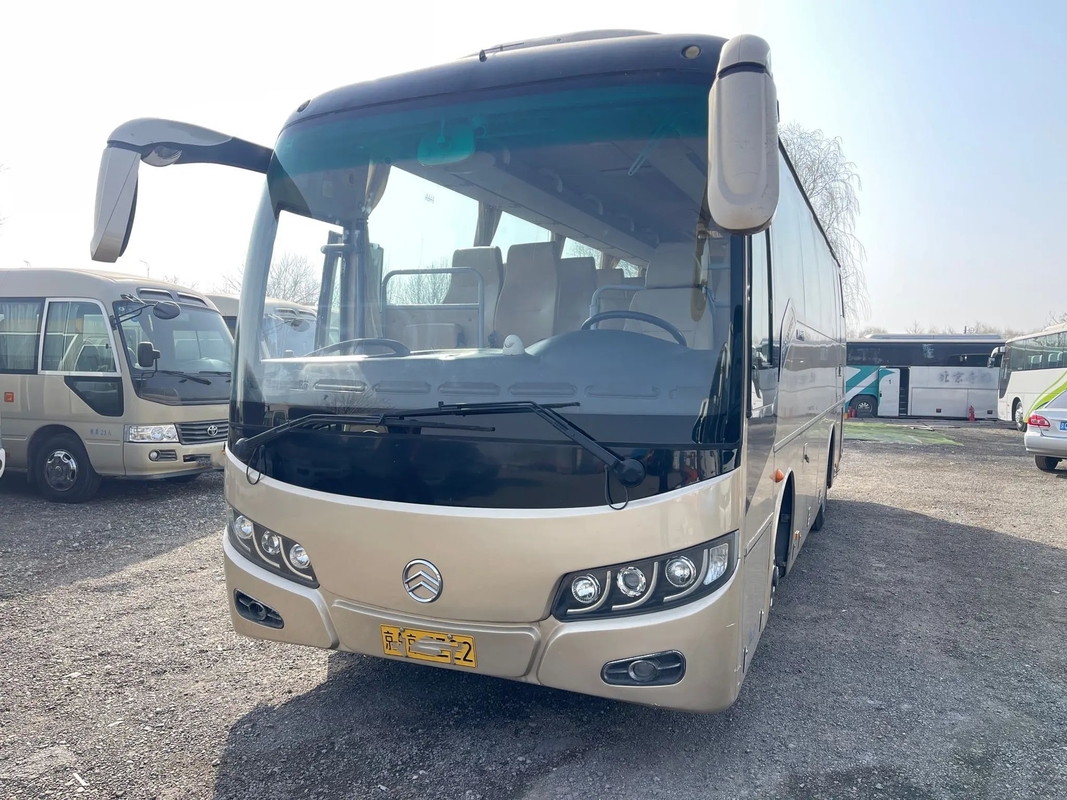 Le vieux moteur d'arrière de la transmission manuelle LHD de sièges de Bus 37 d'entraîneur a utilisé le climatiseur d'or du dragon XML6857