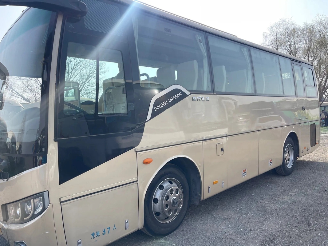 Le vieux moteur d'arrière de la transmission manuelle LHD de sièges de Bus 37 d'entraîneur a utilisé le climatiseur d'or du dragon XML6857