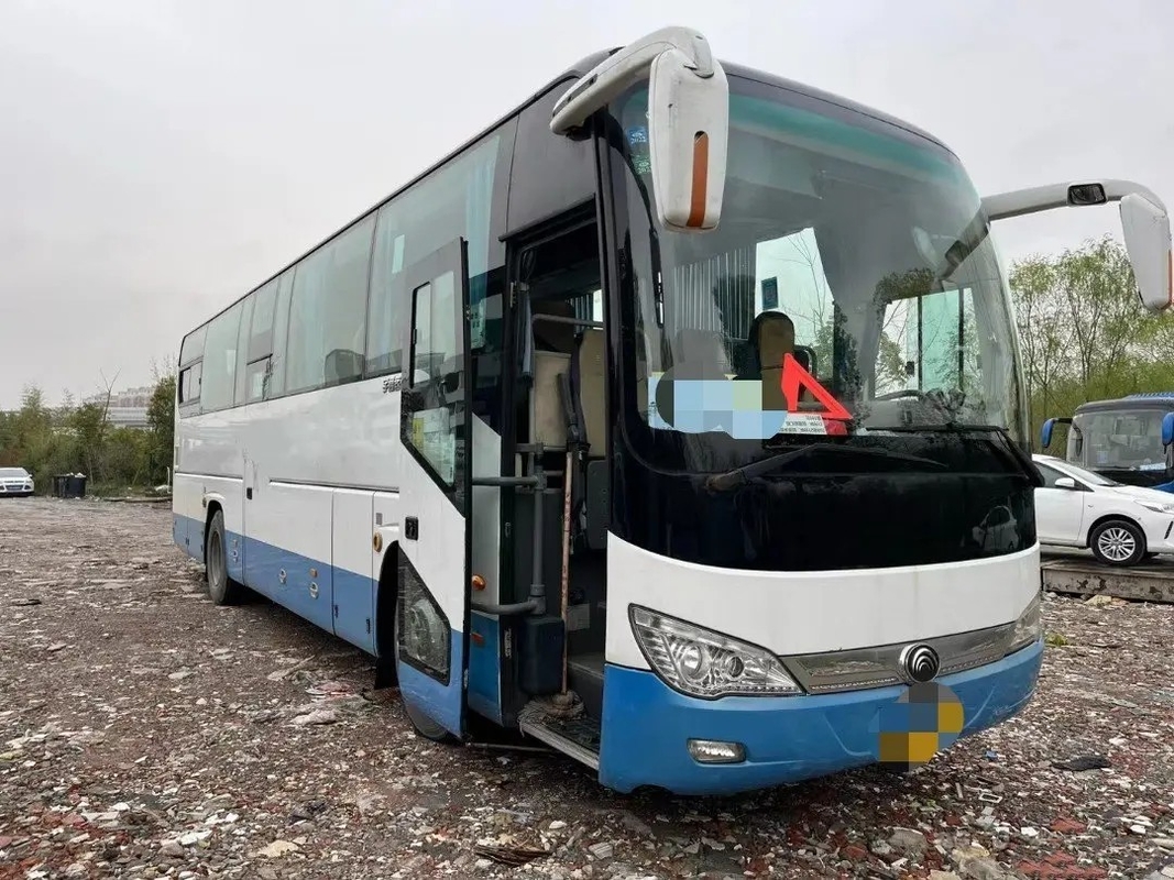Poids de restriction utilisé par sièges de la fenêtre 11500kg de cachetage de l'autobus ZK6119 du moteur 270hp 51 Yutong de Weichai d'autobus d'occasion