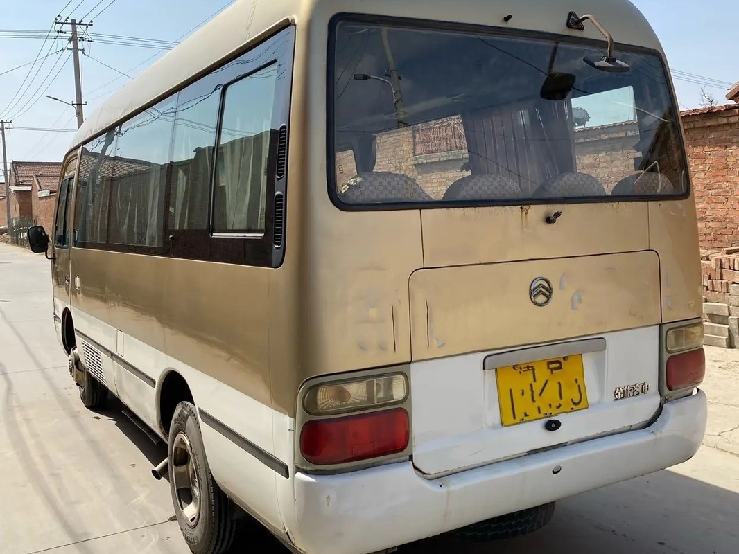 EURO utilisé III Front Engine Used Golden Dragon XML6601 de sièges de Mini Coach External Swinging Door 19