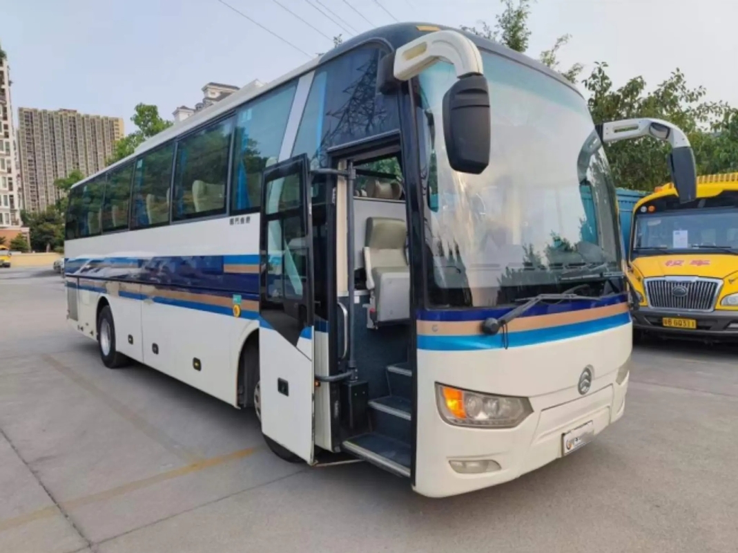 Grand compartiment de bagage utilisé des autobus 47 de sièges de climatiseur simple de luxe de porte Dragon Bus d'or XML6102
