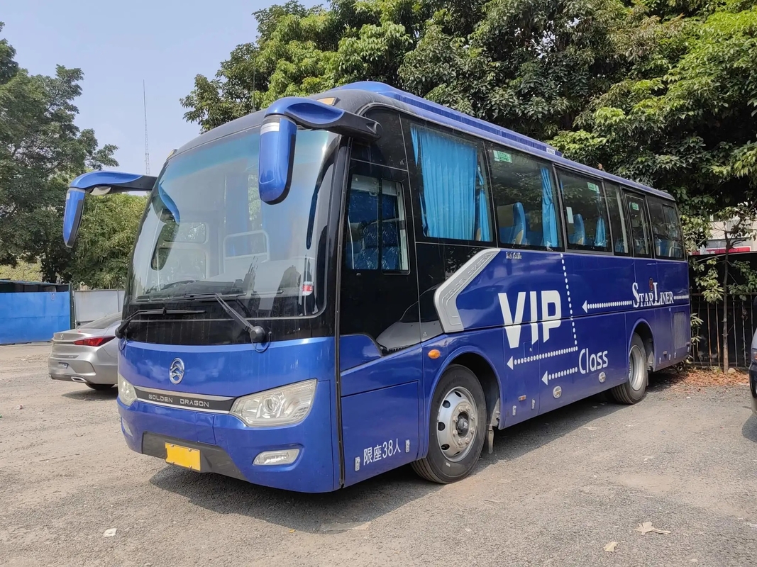 2èmes sièges du moteur 220hp 38 de Yuchai d'autobus de main scellant la fenêtre 8,7 mètres de Dragon Bus d'or utilisé XML6887