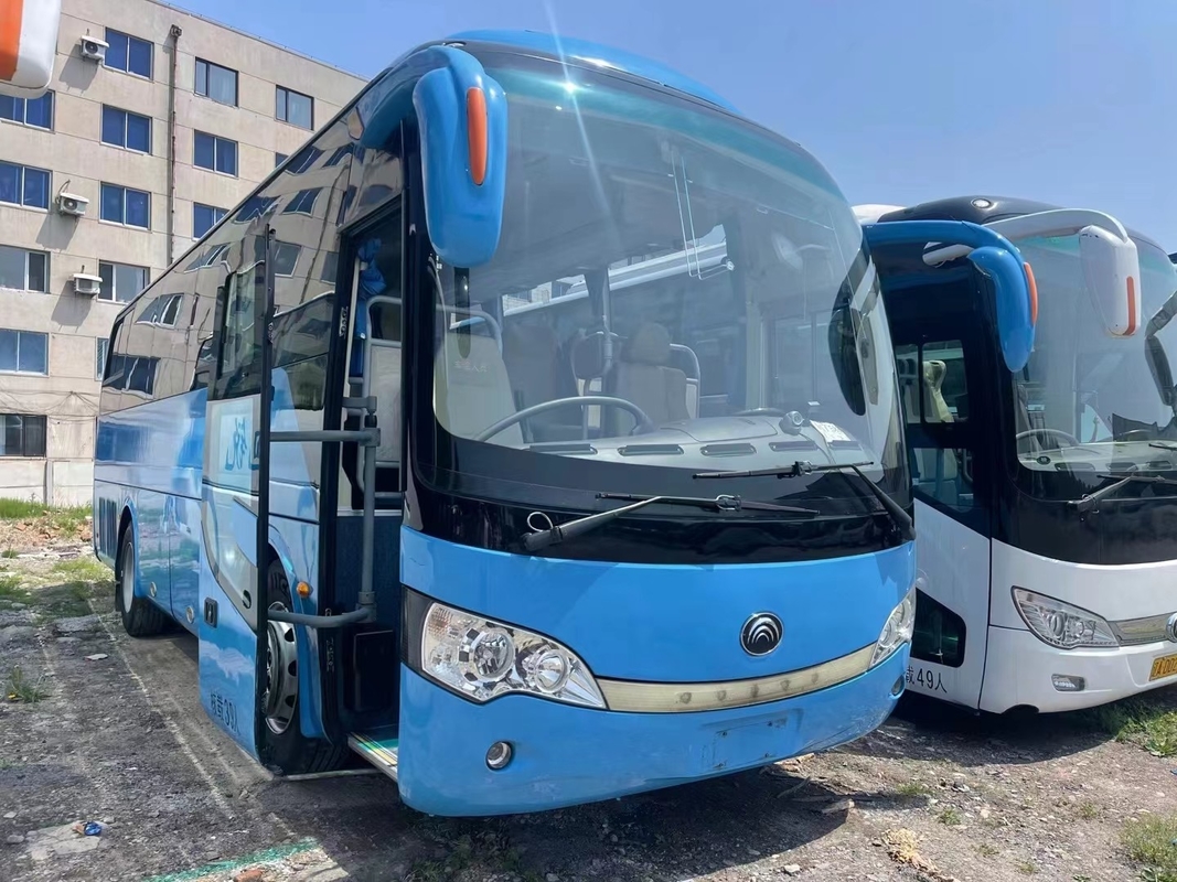 Moteur utilisé 245hp de Yuchai de sièges d'autobus et de car 39 pinces rares ZK6908 de 2015 d'an de couleur bleue jeunes de moteur