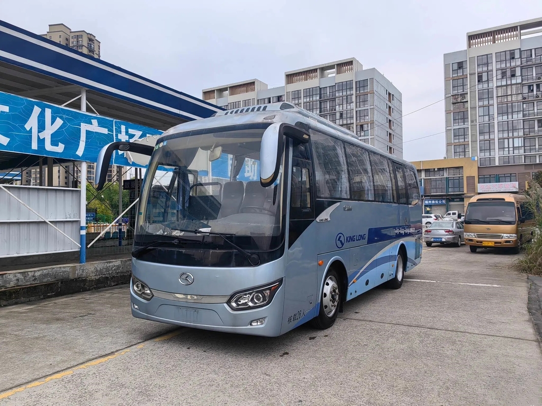 Sièges utilisés de la navette 26 scellant la fenêtre 8,5 mètres de 220hp de moteur de transmission manuelle d'autobus XMQ6859 de Kinglong