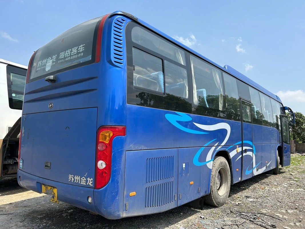 La porte moyenne 47 d'autobus d'occasion pose le nouveau LHD/RHD Yuchai moteur de 80% 11 mètres de plus haut autobus utilisé KLQ6119