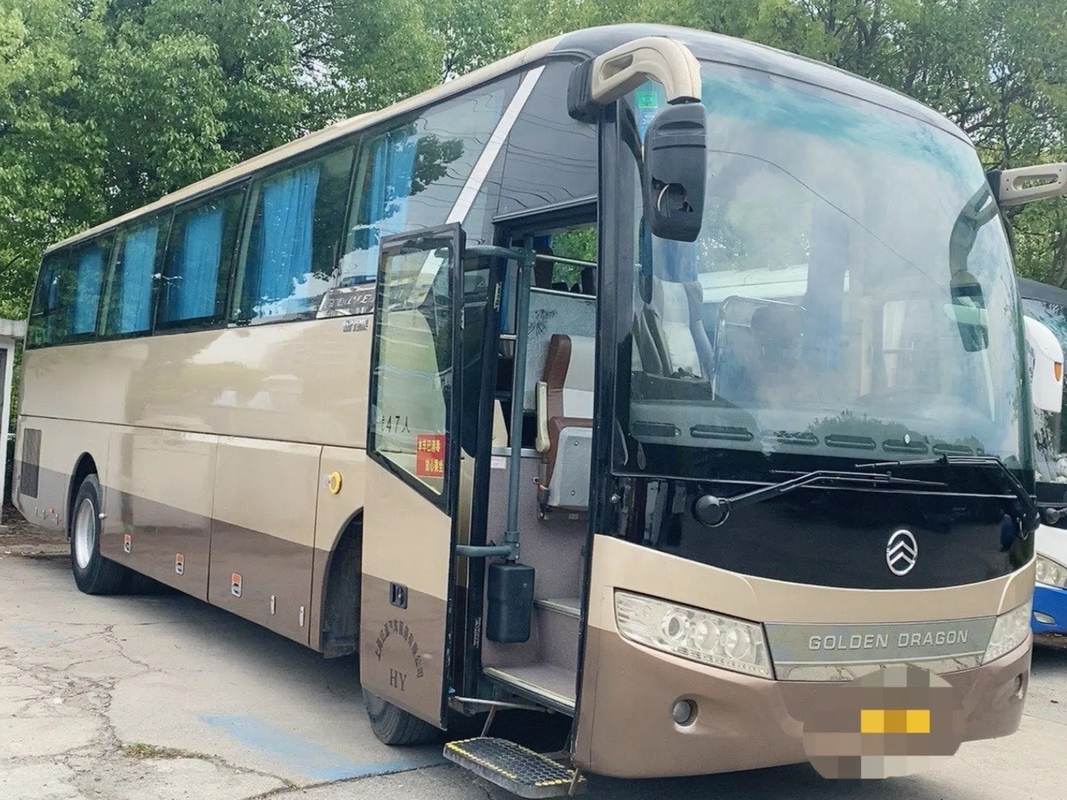 Dragon d'or utilisé XML6113 main simple de porte de moteur de Yuchai de sièges de la suspension 47 d'airbag d'autobus de passager de 2ème