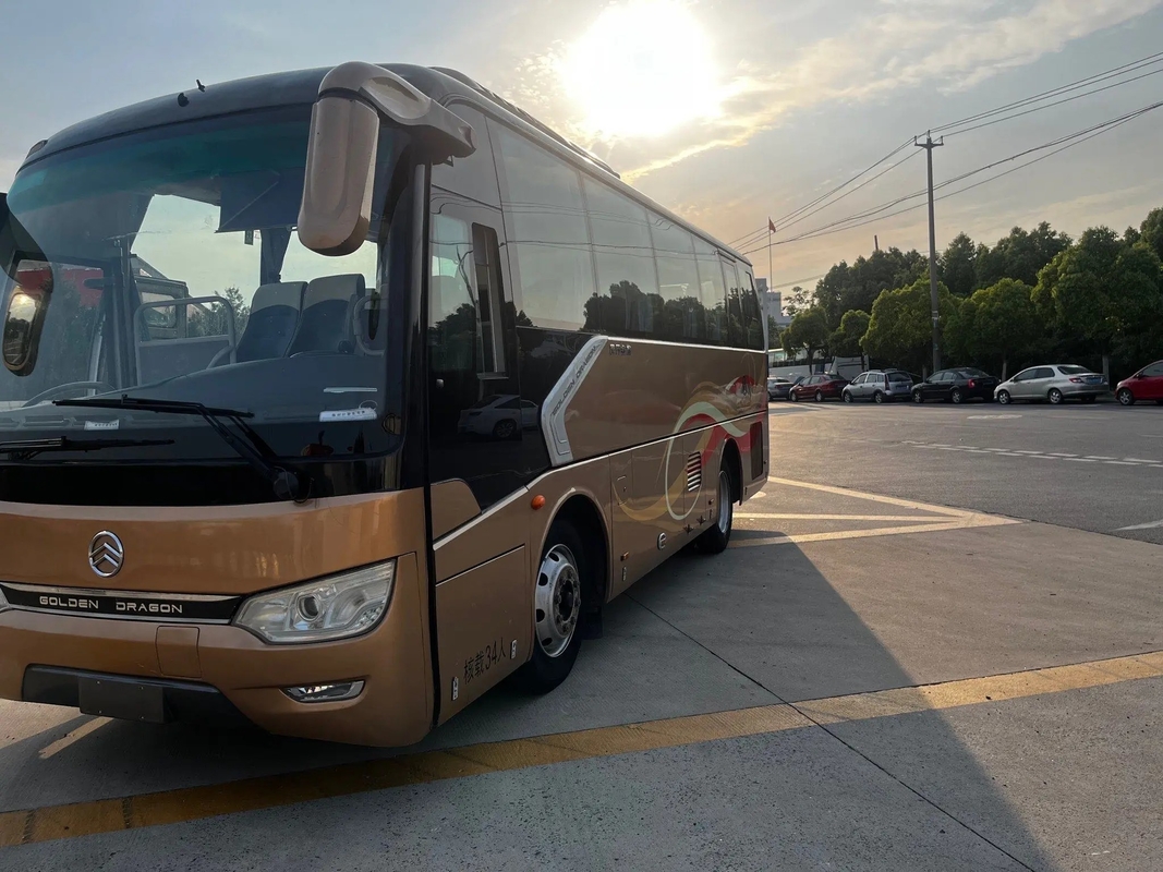 Transmission manuelle utilisée d'autobus de ville 8 mètres 34 sièges scellant le dragon d'or XML6827 de climatiseur de fenêtre