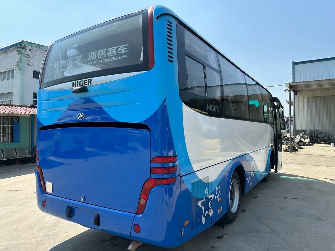 Main utilisée de transmission manuelle de sièges de la suspension 33 d'airbag de moteur de Yuchai d'autobus de transit 2ème un plus haut KLQ6796 avec l'a/c