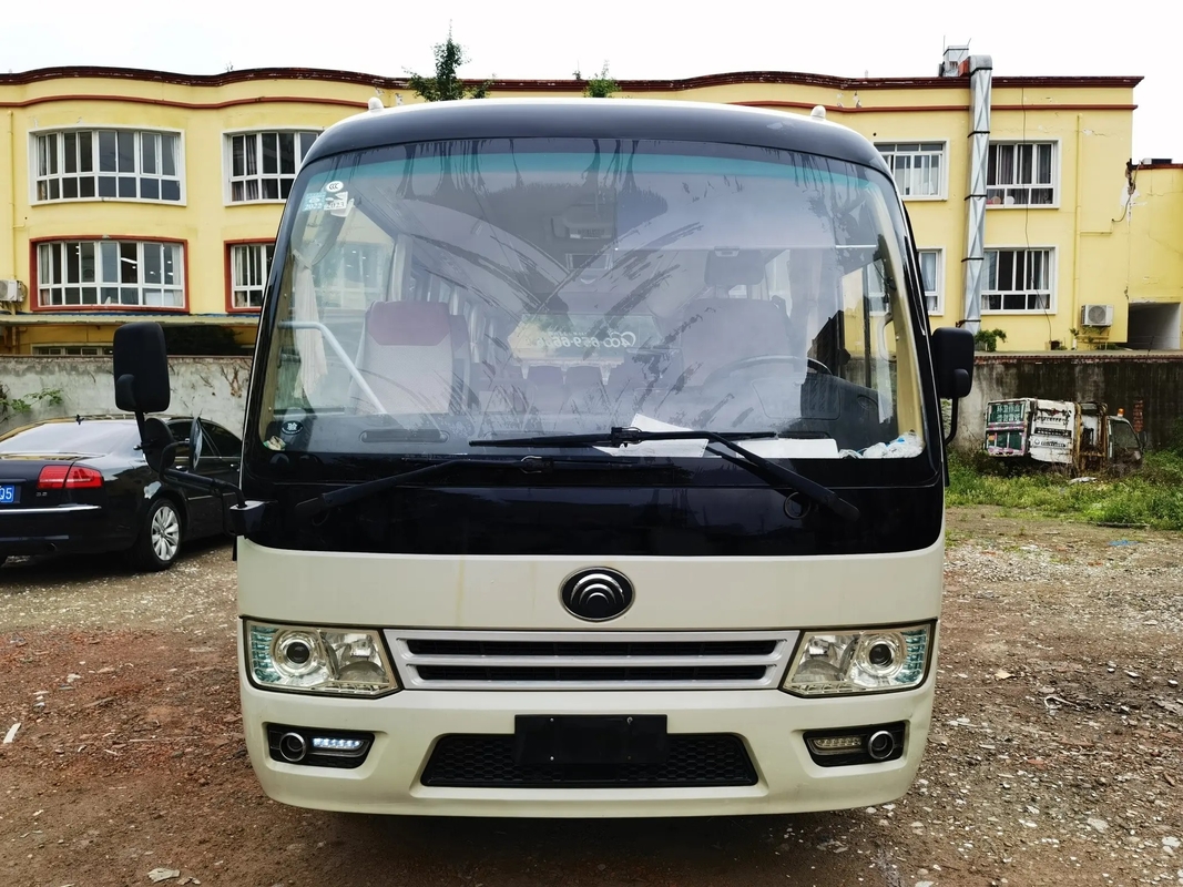 Minibus utilisé de 16 Seater 2016 autobus ZK6729D de Yutong de main de la fenêtre de glissement de sièges de Front Engine 19 d'an LHD/RHD 2èmes
