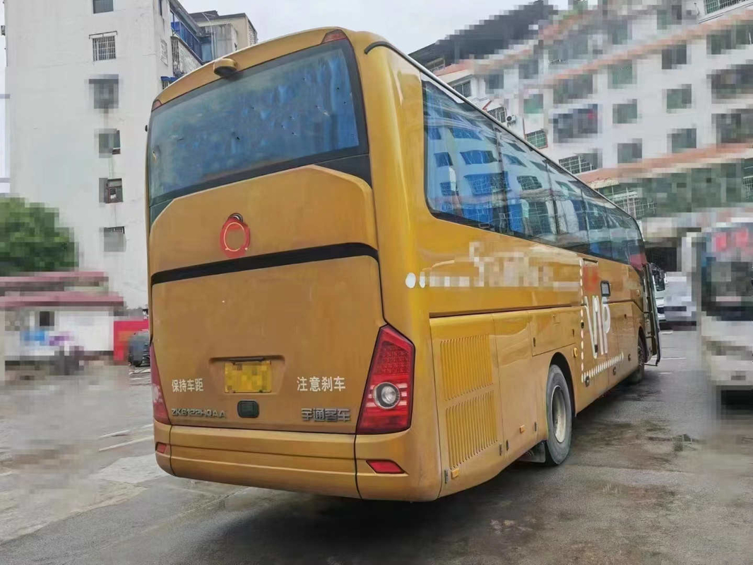 le 2ème autobus de main deux morceaux de Front Windshield 39 mètres USD longs Yutong du moteur 12 de Weichai de sièges transportent ZK 6122