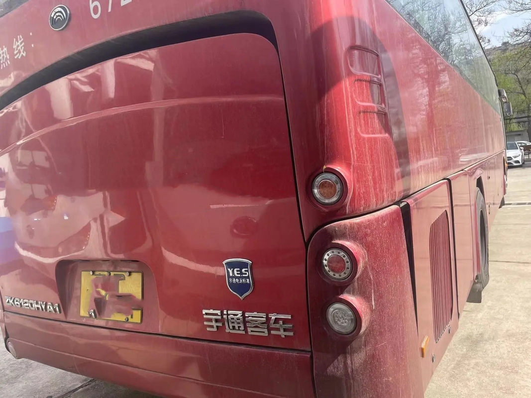 L'EURO utilisé IV d'autobus et d'entraîneur 55 sièges 12 mètres de Yuchai de climatiseur long Yutong de moteur transportent ZK 6120