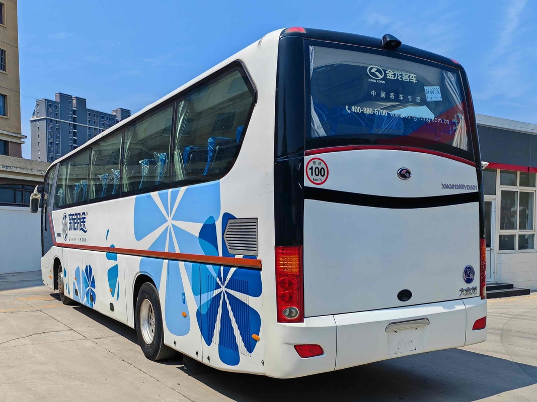 Utilisé King Long Coaches XMQ6129 Airbag Suspension 2016 Année 55 Sièges 2 Portes Passagers Bagages LHD/RHD