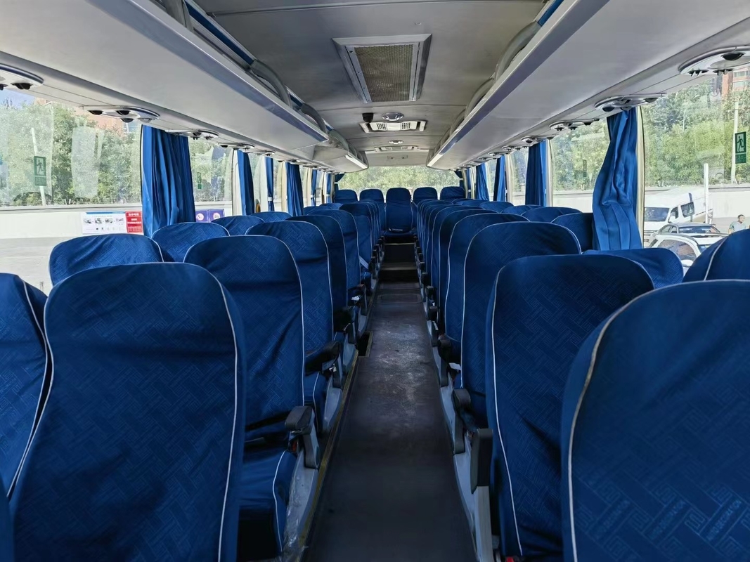 Jeunes sièges blancs de la couleur 53 de Tong Bus ZK6112 12 mètres de 2ème car Bus de main de Weichai de climatiseur long du moteur 336hp
