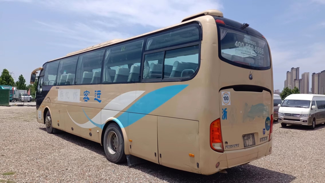 Climatiseur utilisé de sièges de la couleur 51 de rose d'autobus de voyage 11 mètres de grande de bagage main Yutong ZK6110 de compartiment 2ème
