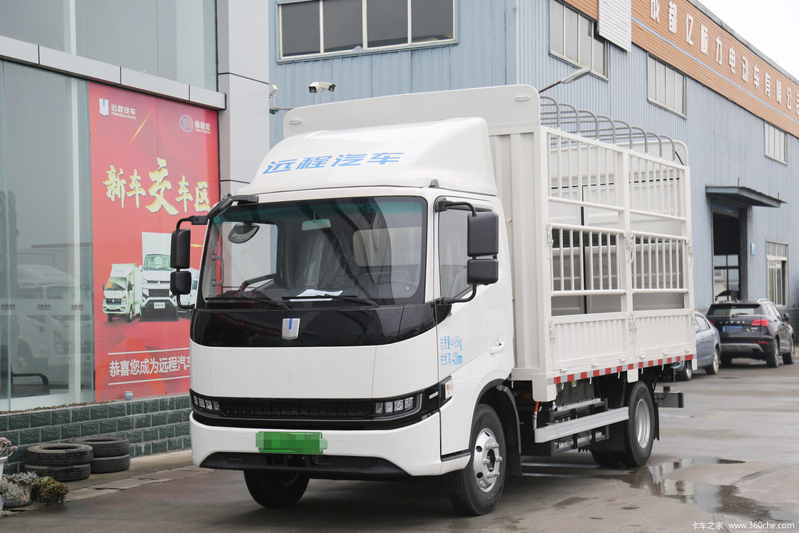 Camion électrique pur Geely 4*2 mode conduite Camion léger 1,2 tonnes Doule pneus arrière