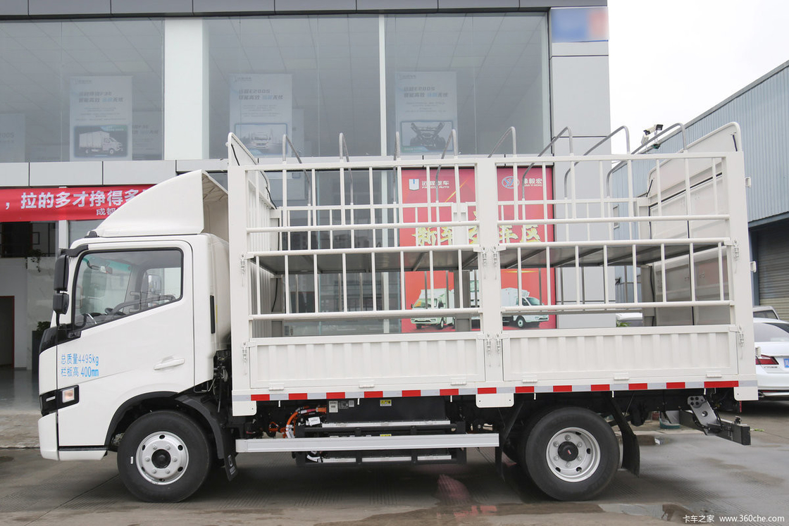 Camion électrique pur Geely 4*2 mode conduite Camion léger 1,2 tonnes Doule pneus arrière