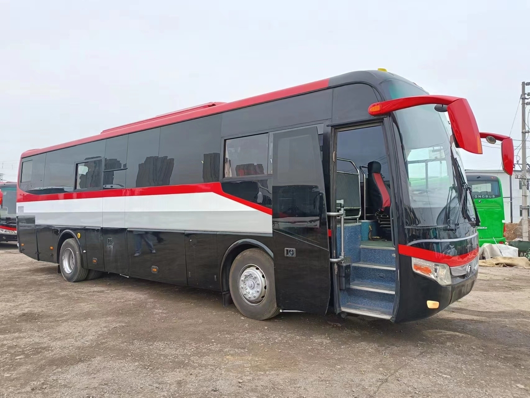 12 mètres de long 55 sièges Autobus d'occasion Yutong ZK 6127 Deux pare-brise LHD / RHD