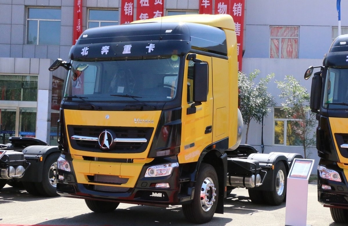 LNG Weichai Moteur 460 ch Camions de transport d'occasion Beiben Tracteur Cheval 6x4 EURO 6