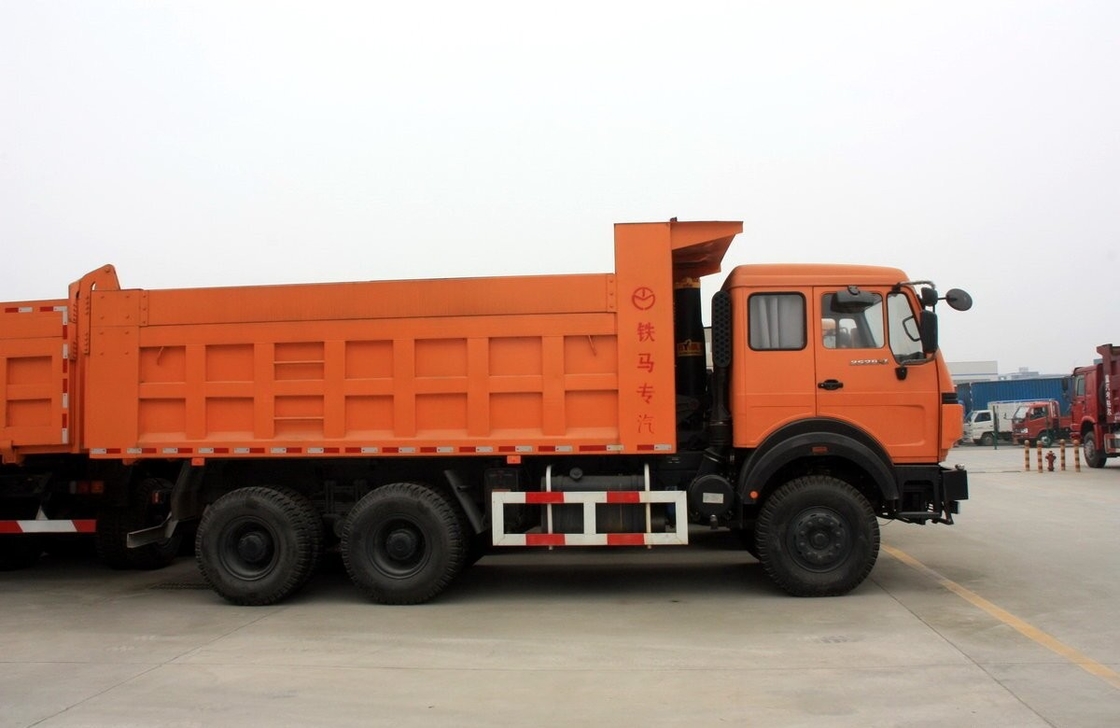 Beiben 6x4 à bascule camion-décharge Euro 3 Weichai Moteur 290 HP Utilisation minière