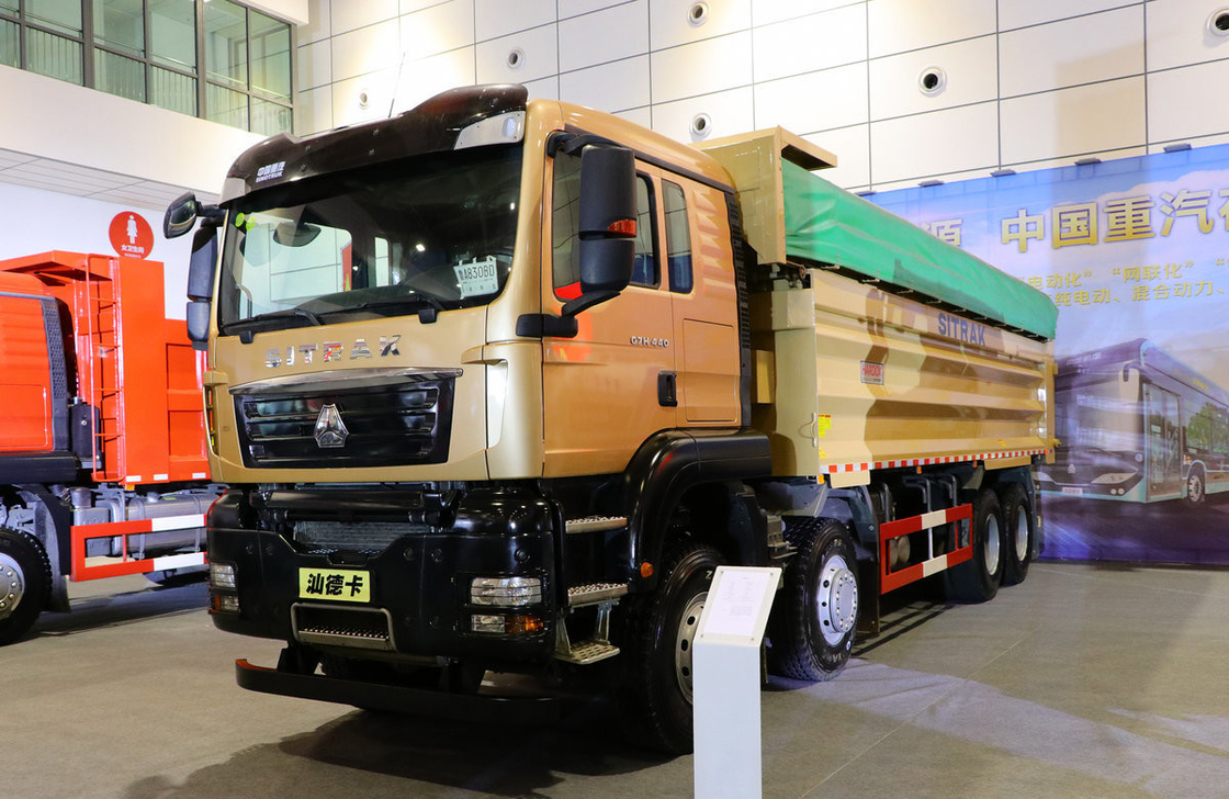Nouveau camion chinois SITRAK C7H Débris de construction urbaine 8*4 camion de décharge 440 ch